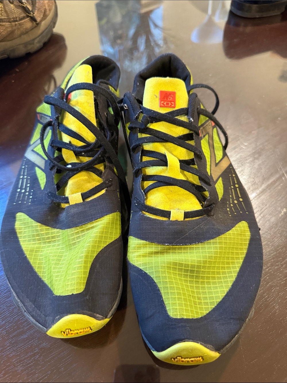 New Balance Minimus MT00BL Green Black Shoes Men’s 12.5